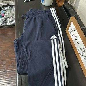 Used Adidas navy joggers